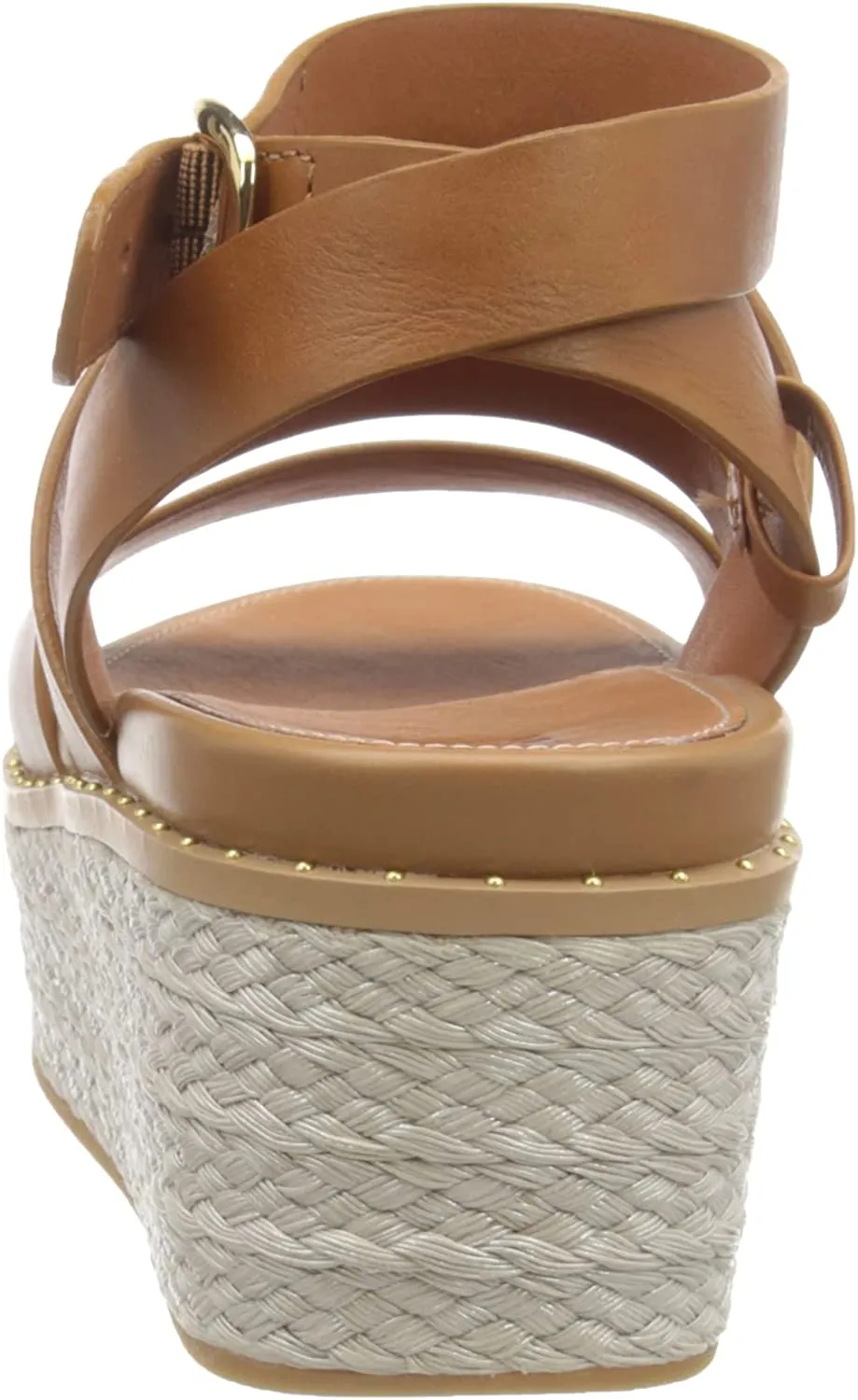 Limited time Eloise Strap Open Toe Limited quantity Wedge Light Espadrille Ankle Strappy Sandals FitFlop Tan