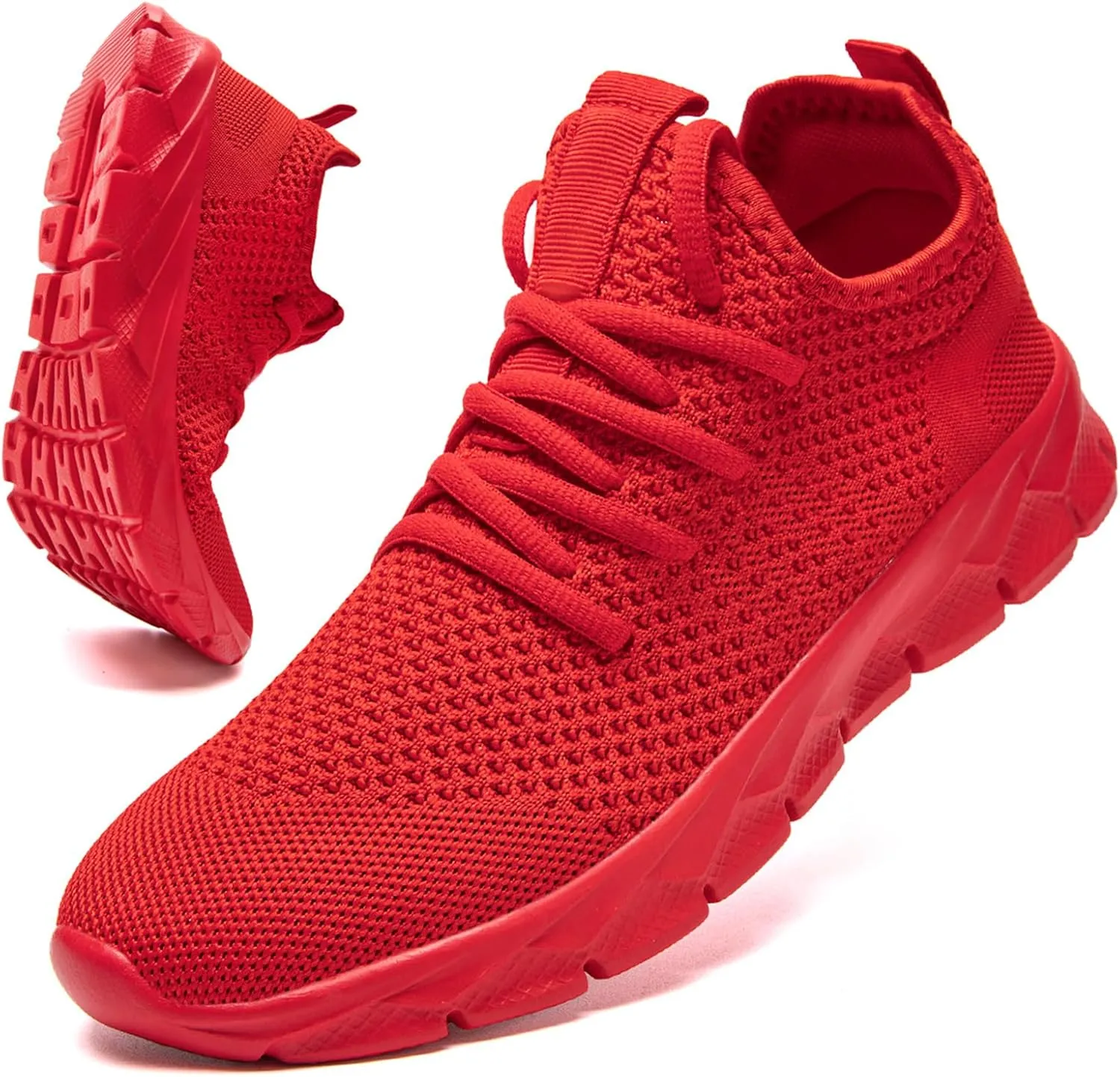Linenghs Womens Tennis Shoes Running Sneakers Lightweight Breathable Gym Workout Fashion Sport Mesh Slip On Walking Shoes