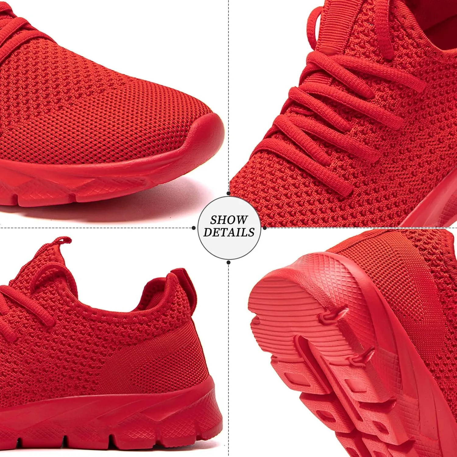 Linenghs Womens Tennis Shoes Running Sneakers Lightweight Breathable Gym Workout Fashion Sport Mesh Slip On Walking Shoes