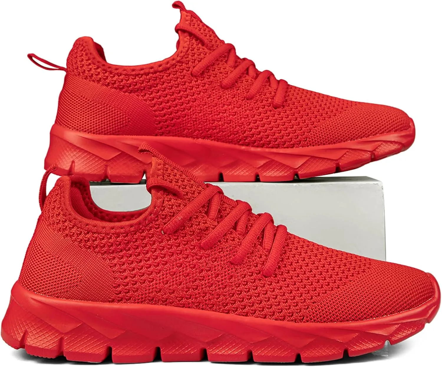 Linenghs Womens Tennis Shoes Running Sneakers Lightweight Breathable Gym Workout Fashion Sport Mesh Slip On Walking Shoes