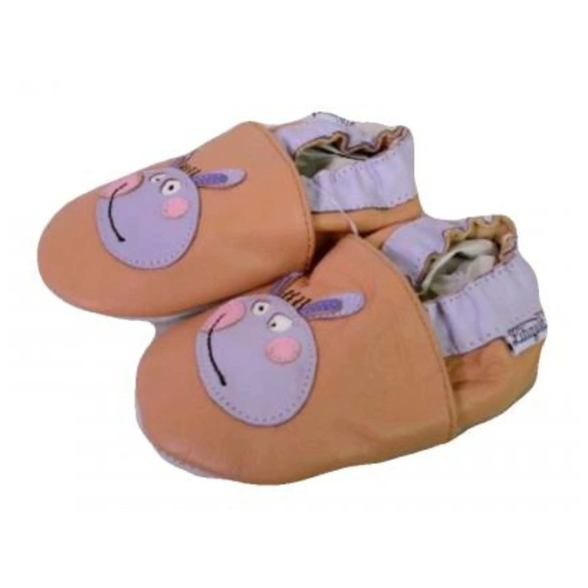 Litiquet Slip-on Soft Sole Infant Shoe-12-18 Months-Hippopotamus Light Brown