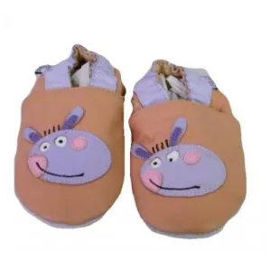 Litiquet Slip-on Soft Sole Infant Shoe-12-18 Months-Hippopotamus Light Brown