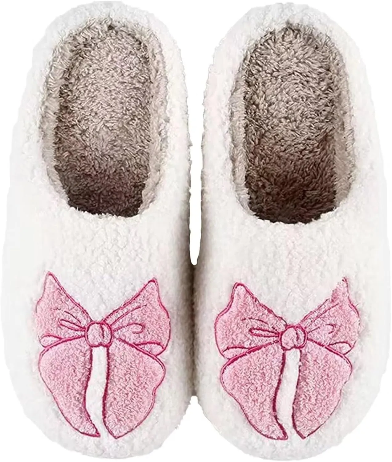 LNERIP Animal Slippers Fruit Slippers Plant Slippers Various Cartoon Patterns Fluffy Soft Memory Foam Retro Indoor Outdoor Home Couple Shoes