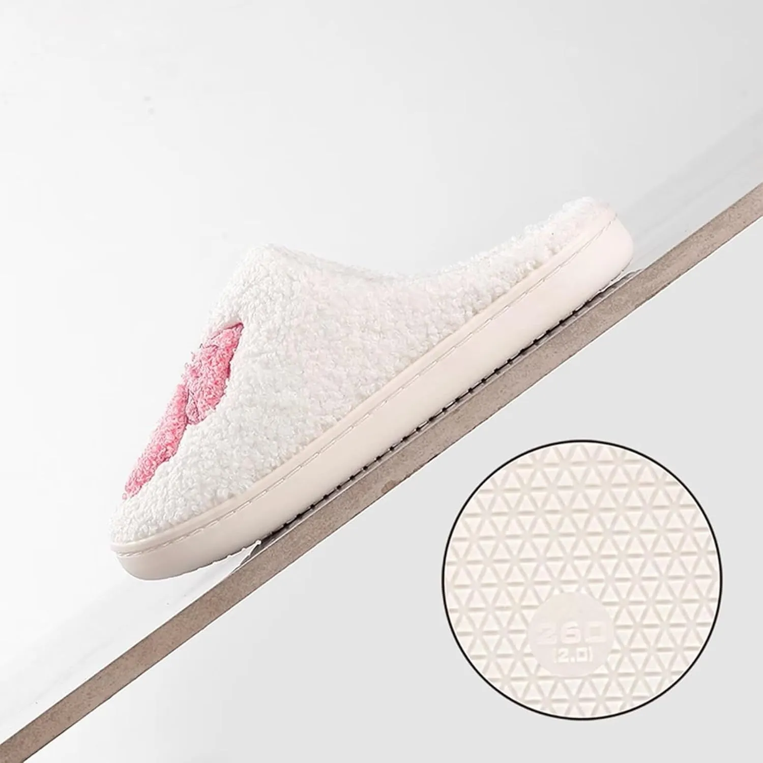 LNERIP Animal Slippers Fruit Slippers Plant Slippers Various Cartoon Patterns Fluffy Soft Memory Foam Retro Indoor Outdoor Home Couple Shoes