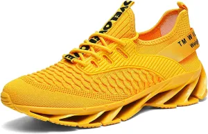 Luniva Shoes, Height Boosting Shoes for Men, Athletic Lightweight Breathable Running Walking Shoes Comfort Non Slip Breathable Knit Slip On Sneakers