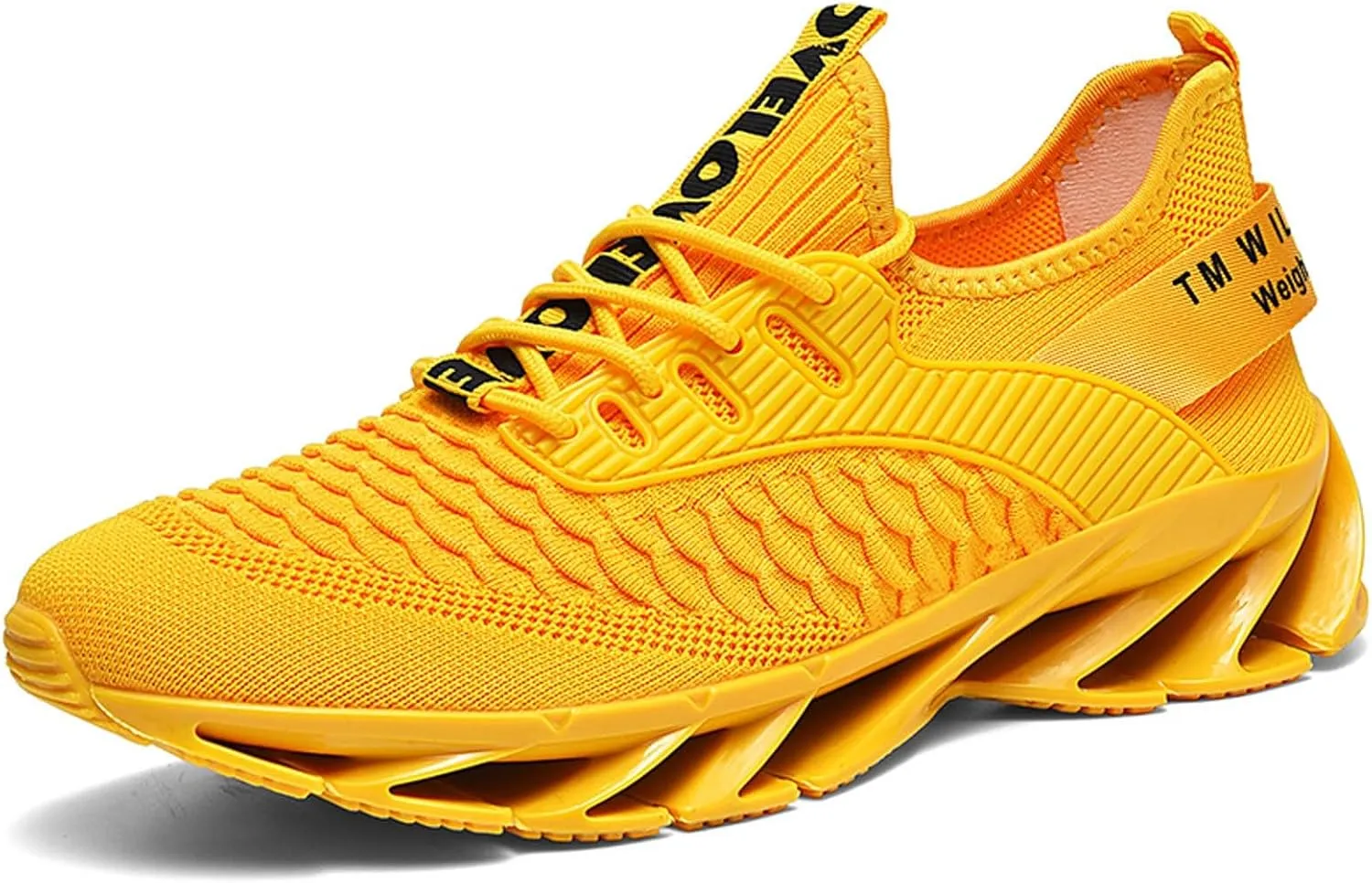 Luniva Shoes, Height Boosting Shoes for Men, Athletic Lightweight Breathable Running Walking Shoes Comfort Non Slip Breathable Knit Slip On Sneakers