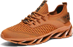 Luniva Shoes, Height Boosting Shoes for Men, Athletic Lightweight Breathable Running Walking Shoes Comfort Non Slip Breathable Knit Slip On Sneakers