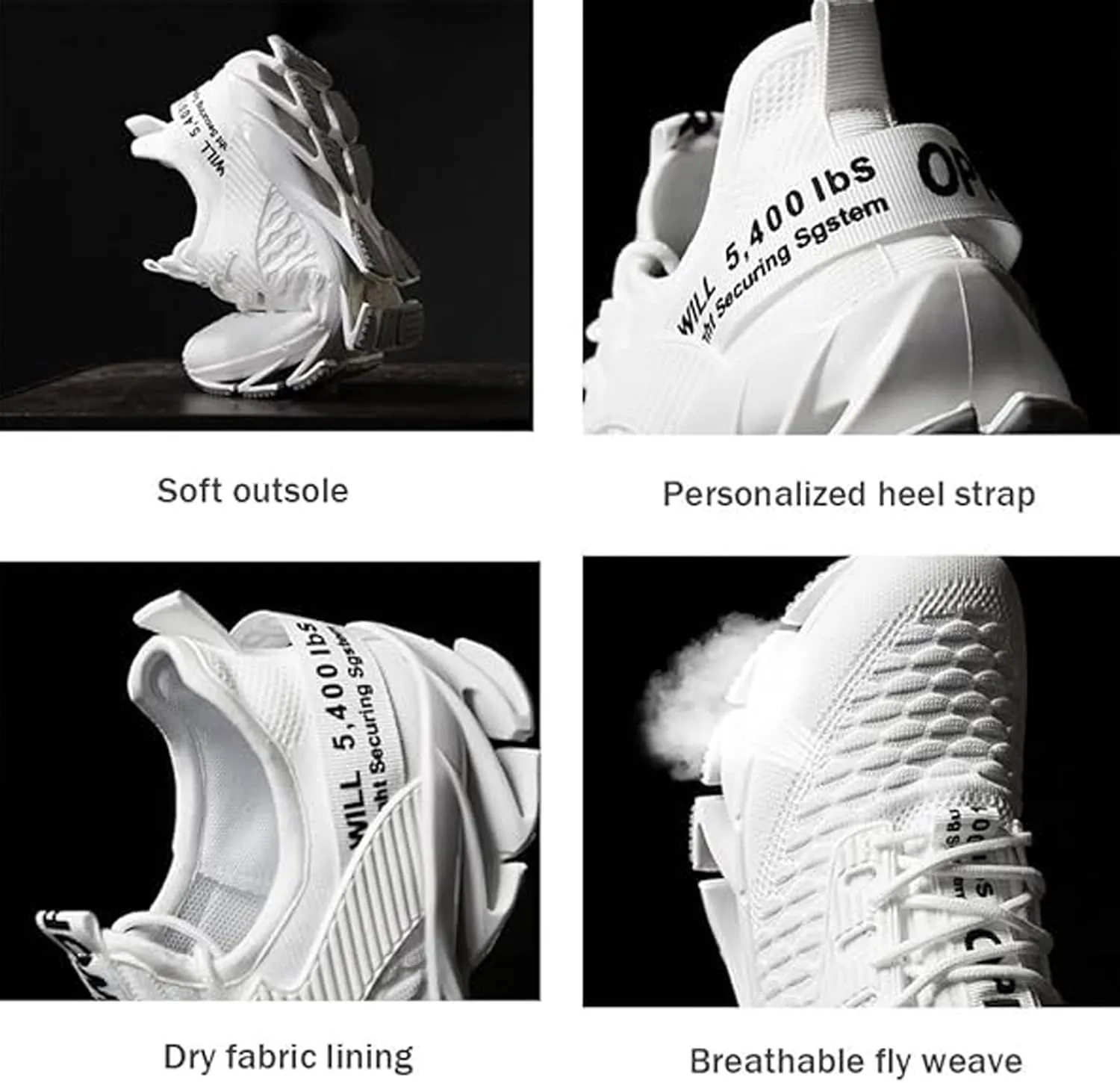 Luniva Shoes, Height Boosting Shoes For Men, Breathable Knitted Non-Slip Slip-On Sneakers