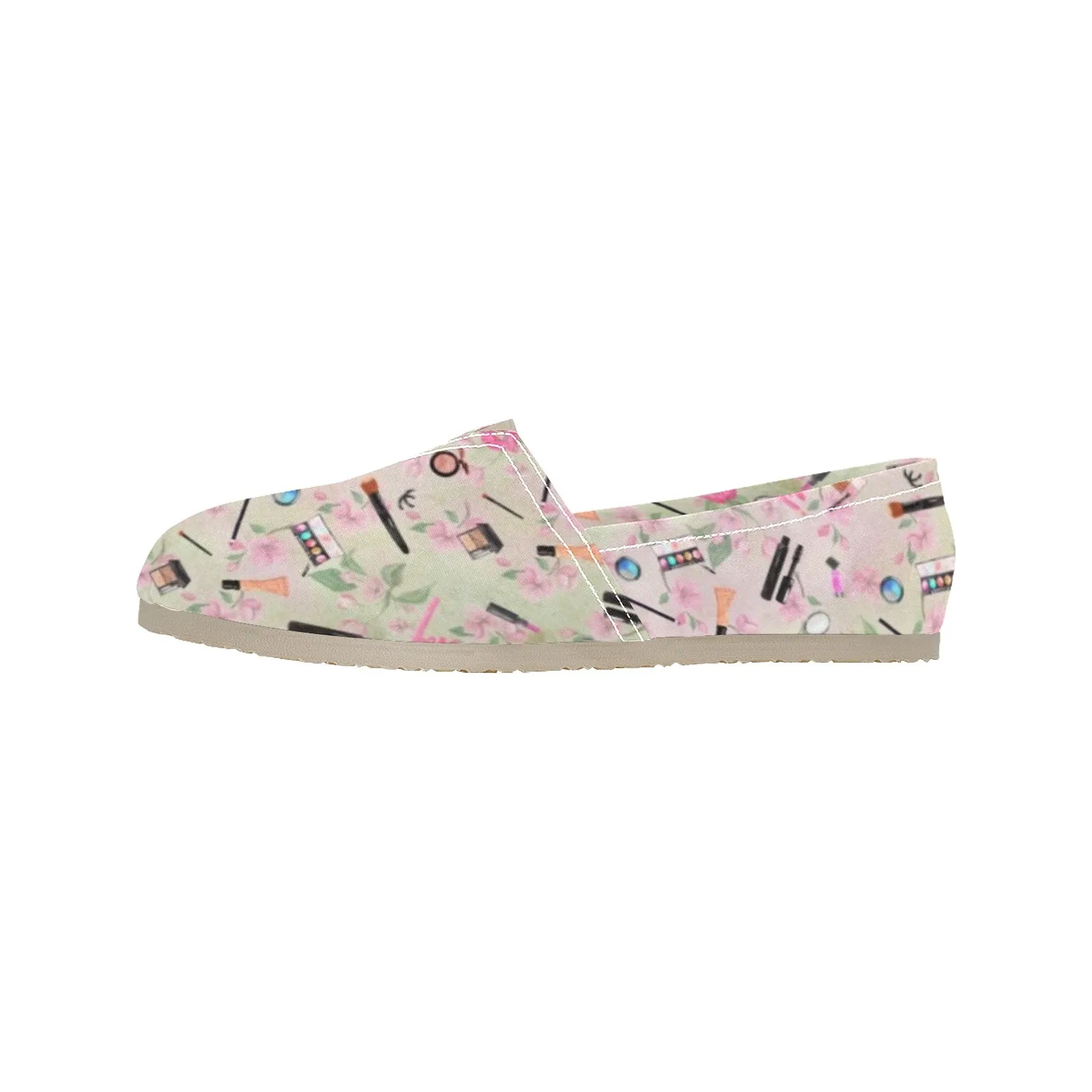Makeup - Casual Canvas Slip-on Shoes