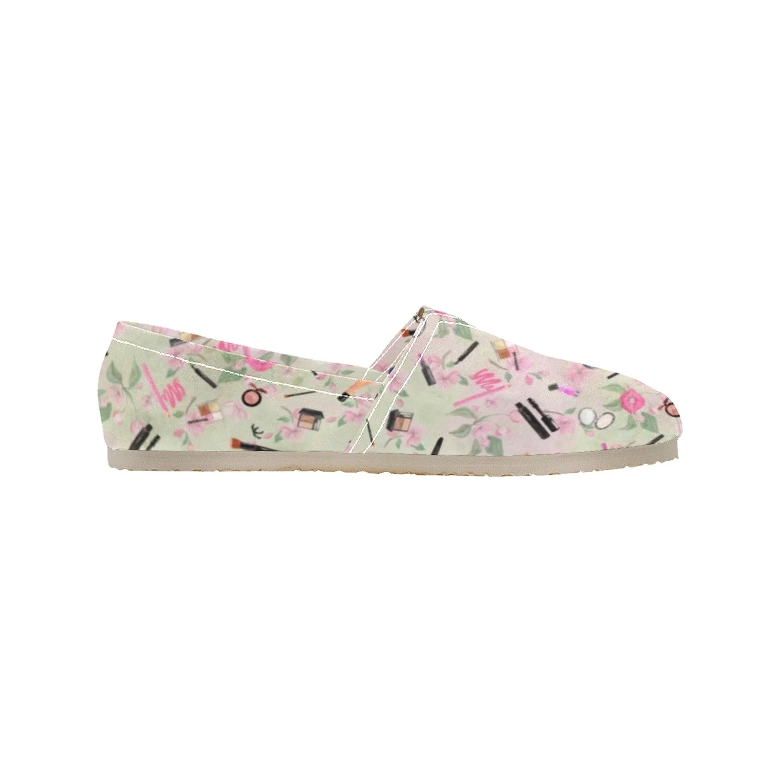 Makeup - Casual Canvas Slip-on Shoes