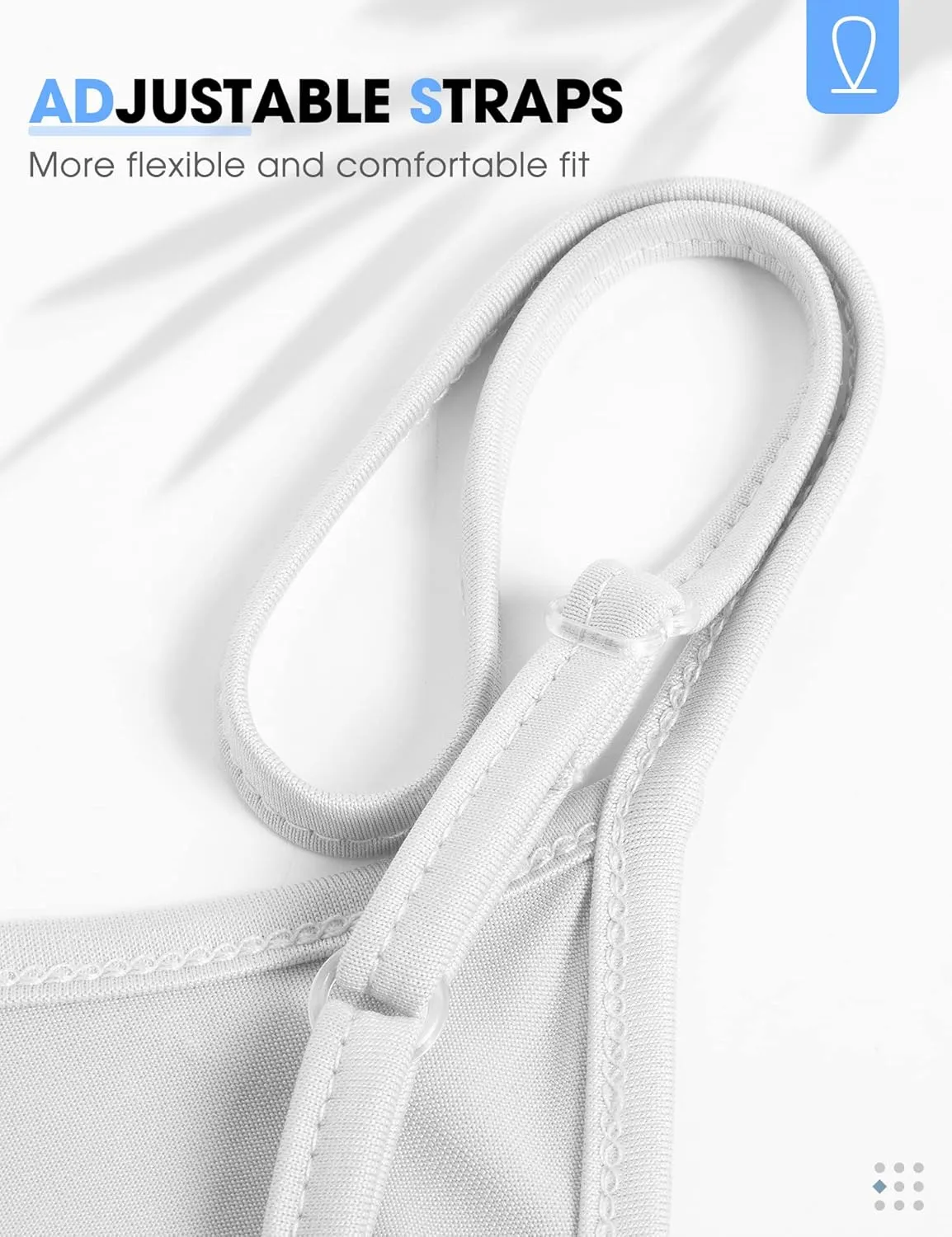 MANCYFIT Full Slip Dress for Women Spaghetti Strap Under Cami Slit Soft Sleeveless Nightgowns