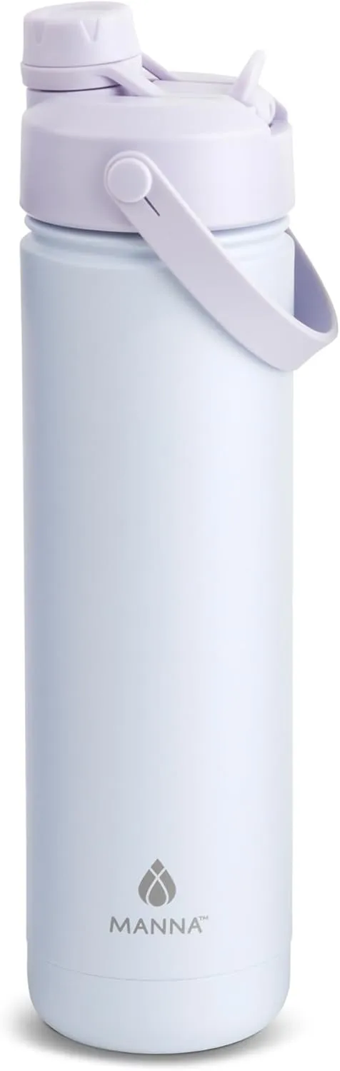 Manna Ranger Dual Insulated Stainless Steel Bottle - 26 Oz - Icelandic Powder Coat