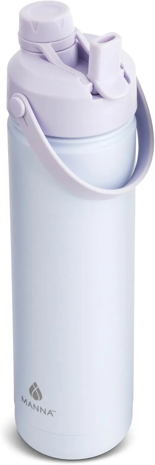 Manna Ranger Dual Insulated Stainless Steel Bottle - 26 Oz - Icelandic Powder Coat