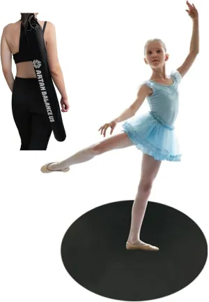 Marley Dance Floor- Ideal for Ballet, Jazz, Tap, and Party Dancing for All Ages- Non-slip Dance Floor for Smooth Flooring - Ballet Floor for Home, Studio and Outdoor Dance Floor