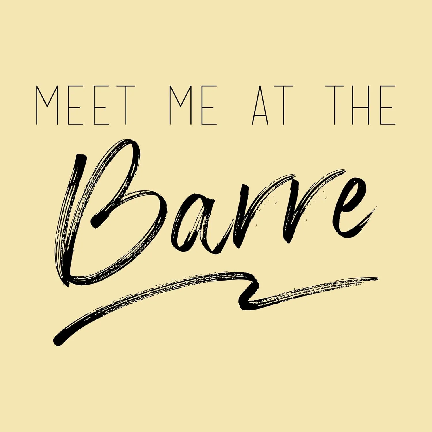 Meet Me at The Barre - Funny Ballet Fitness Womens Racerback Tank