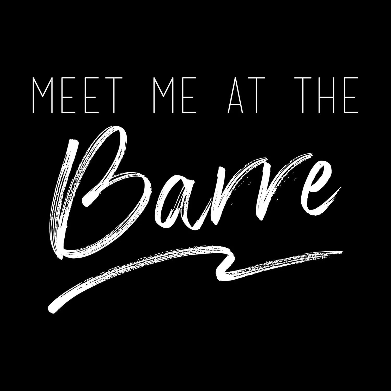 Meet Me at The Barre - Funny Ballet Fitness Womens Racerback Tank