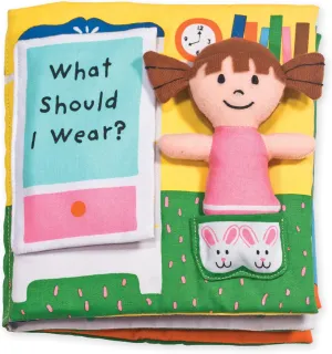 Melissa & Doug Soft Activity Baby Book - What Should I Wear?