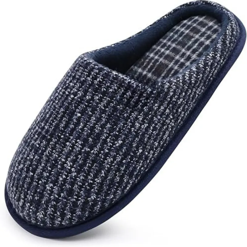 Memory Foam Indoor Scuff Slippers – Soft And Slip On Comfort