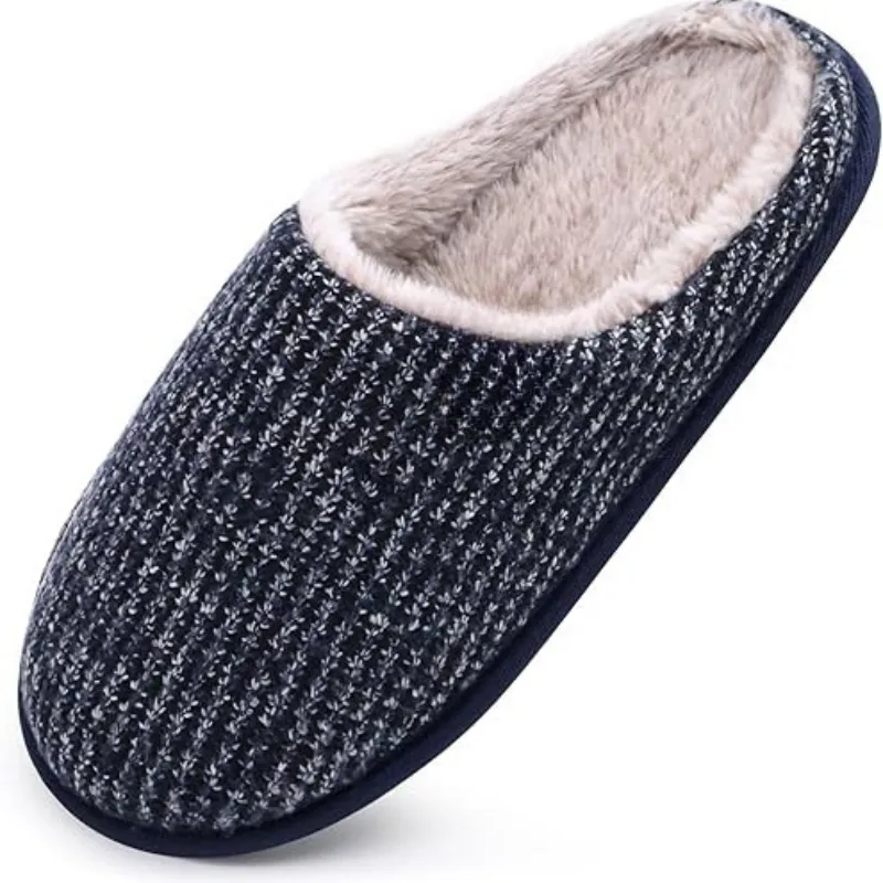 Memory Foam Indoor Scuff Slippers – Soft And Slip On Comfort