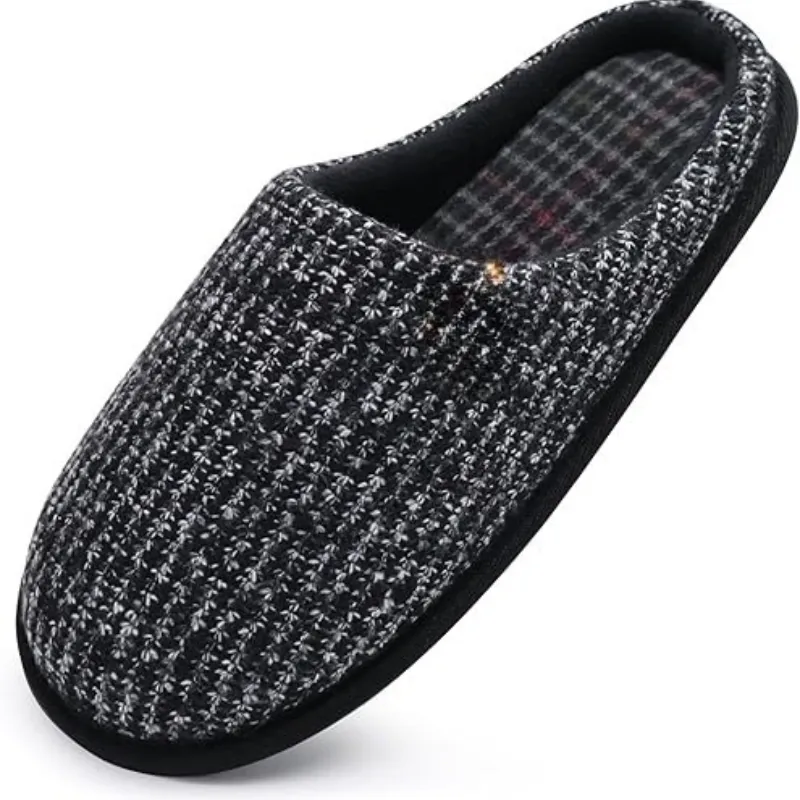 Memory Foam Indoor Scuff Slippers – Soft And Slip On Comfort
