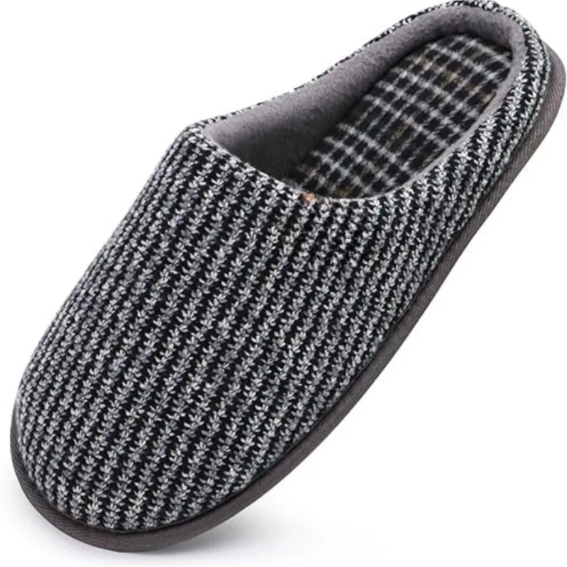 Memory Foam Indoor Scuff Slippers – Soft And Slip On Comfort