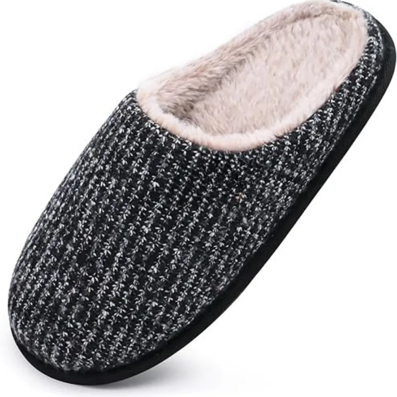 Memory Foam Indoor Scuff Slippers – Soft And Slip On Comfort