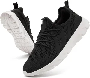 Men Slip On Running Shoes Lightweight Breathable Tennis Gym Sneakers Cushioned Sports Comfort for Walking Training Leisure Design