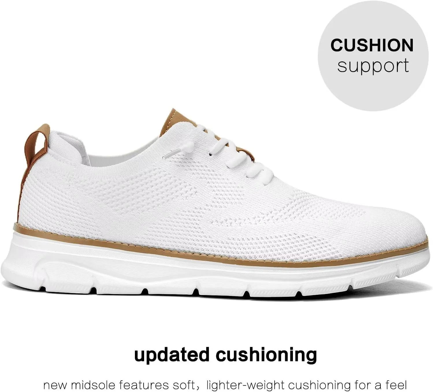 Mens Casual Dress Oxfords Shoes Fashion Mesh Business Walking Work Slip on Sneakers Comfortable Lightweight Soft Sole