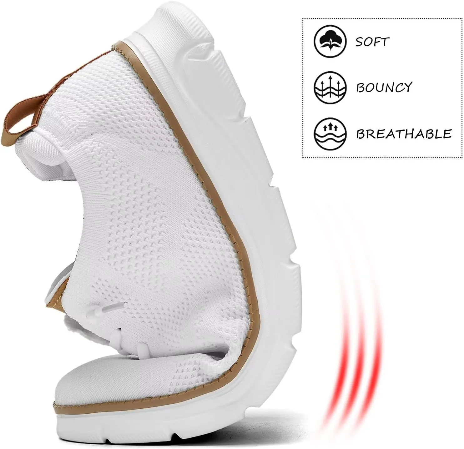 Mens Casual Dress Oxfords Shoes Fashion Mesh Business Walking Work Slip on Sneakers Comfortable Lightweight Soft Sole