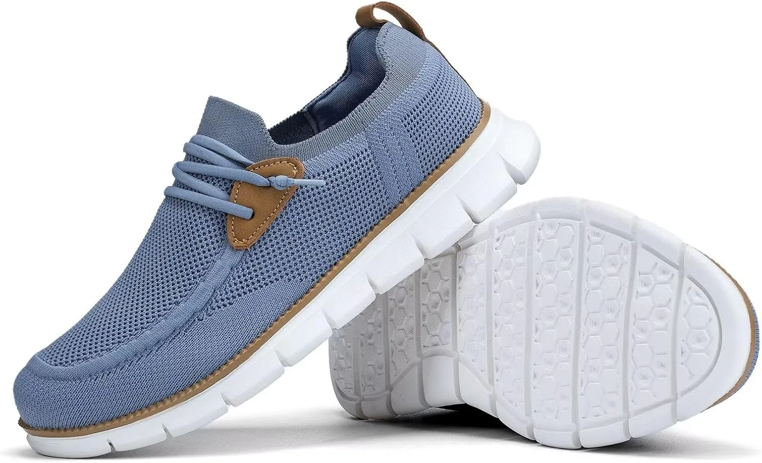 Mens Casual Loafers Shoes Slip On Fashion Walking Dress Sneakers Business Oxfords Work Lightweight Soft Sole Zapatos