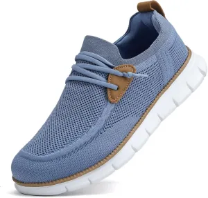Mens Casual Loafers Shoes Slip On Fashion Walking Dress Sneakers Business Oxfords Work Lightweight Soft Sole Zapatos