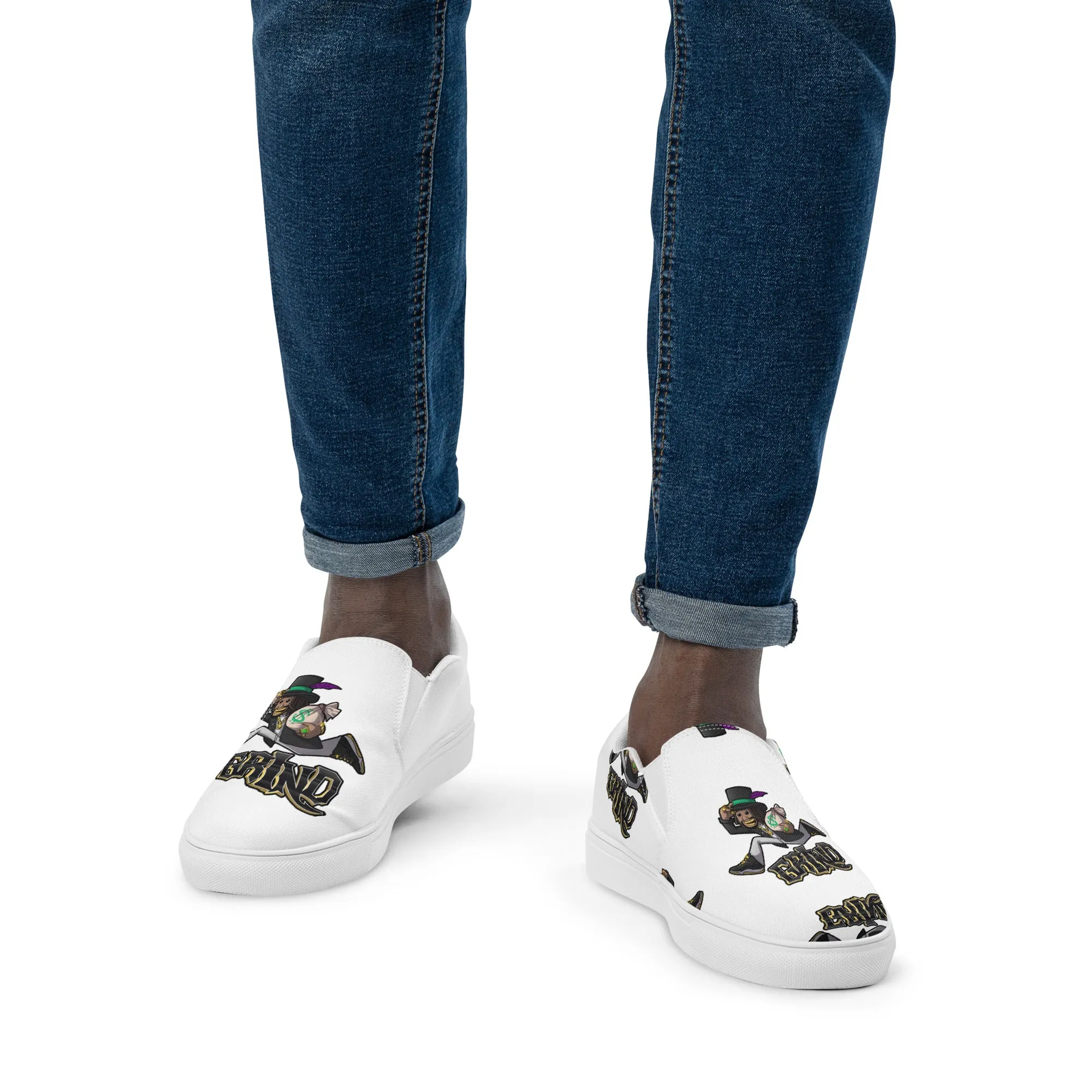 Men’s GRIND Dolla Wize  slip-on canvas shoes