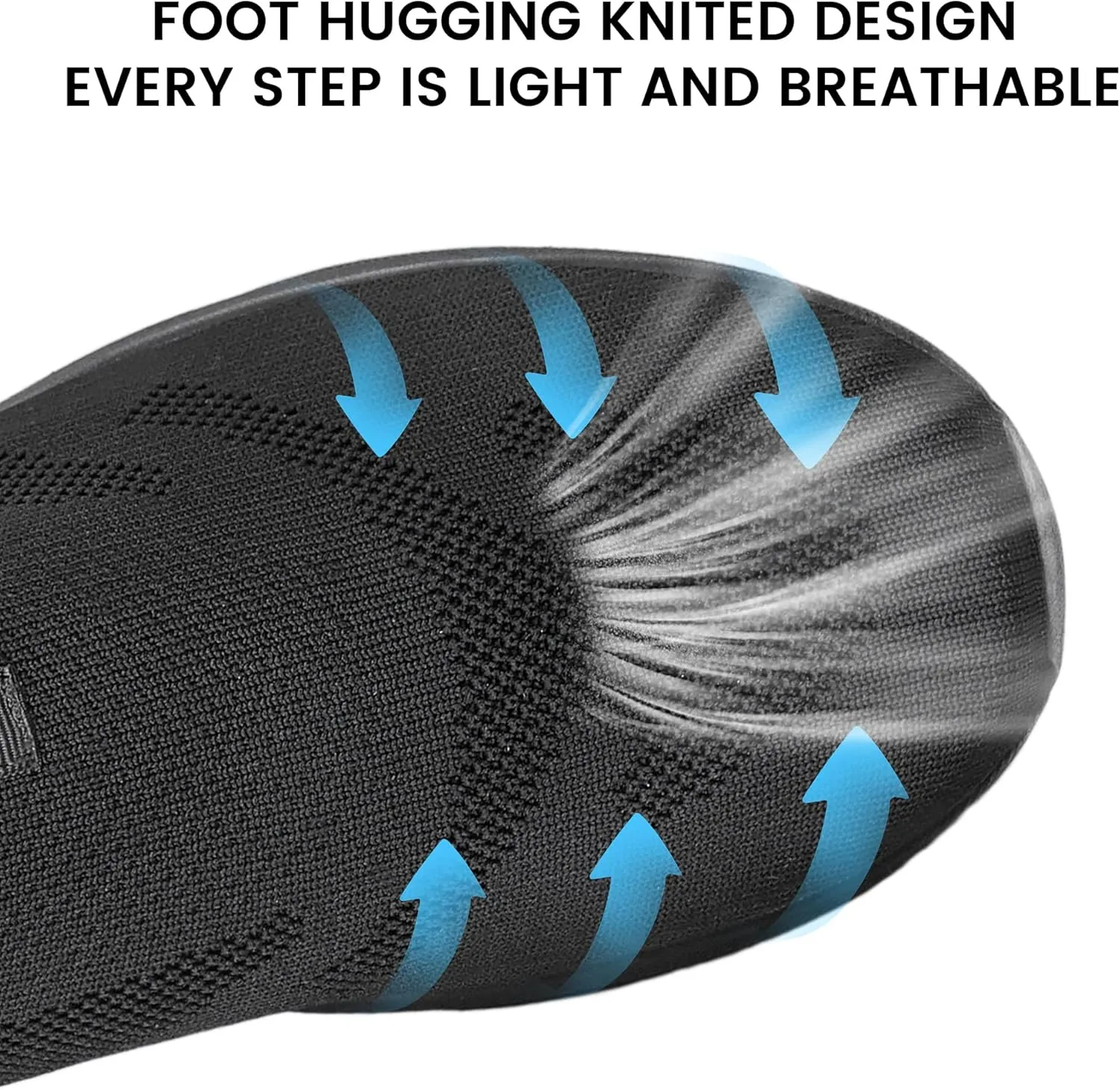 Men's Hands Free Slip On Walking Shoes Non Slip Laceless Lightweight Comfortable Tennis Sneakers