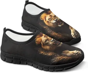 Men's Loafers Slip On Slip Shoe Casual Walking Shoes Non Slip Work Shoes Mesh Athletic Sneakers