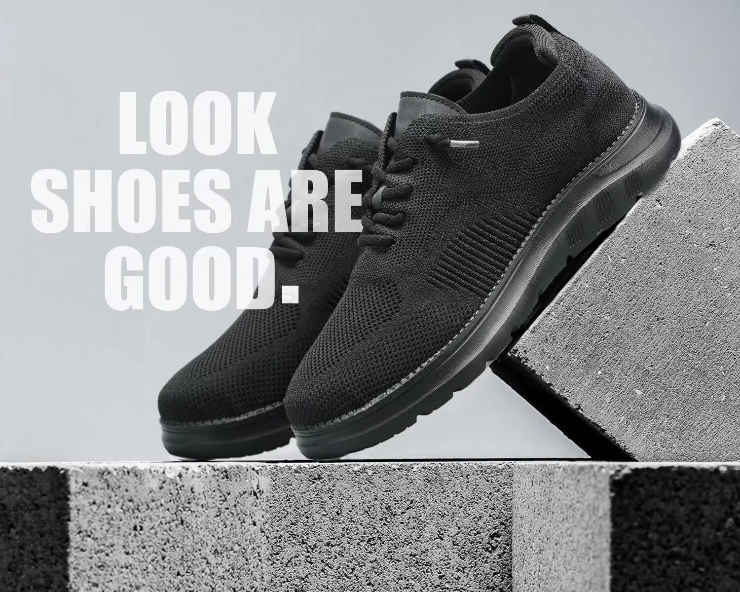 Mens Oxfords Casual Fashion Slip on Shoes Dress Business Sneakers Mesh Work Comfortable Lightweight Soft Sole