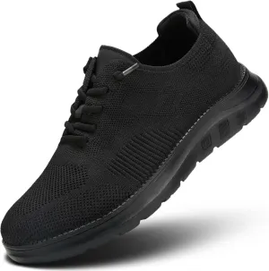 Mens Oxfords Casual Fashion Slip on Shoes Dress Business Sneakers Mesh Work Comfortable Lightweight Soft Sole
