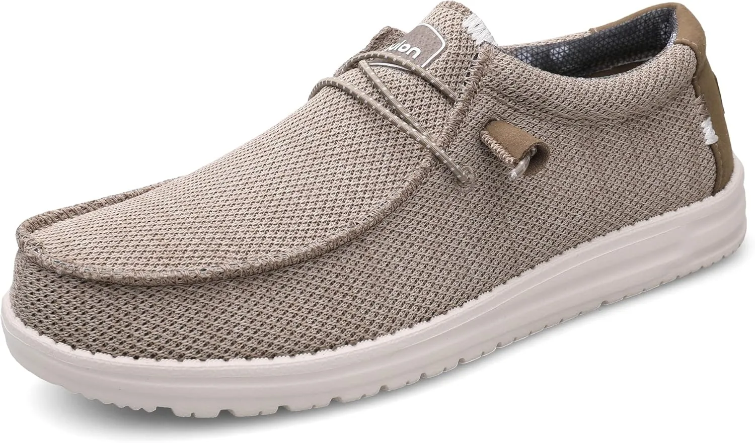 Men's Slip On Loafers Shoes Comfortable Casual Soft Sole Walking Shoes Light-Weight & Machine-Washable