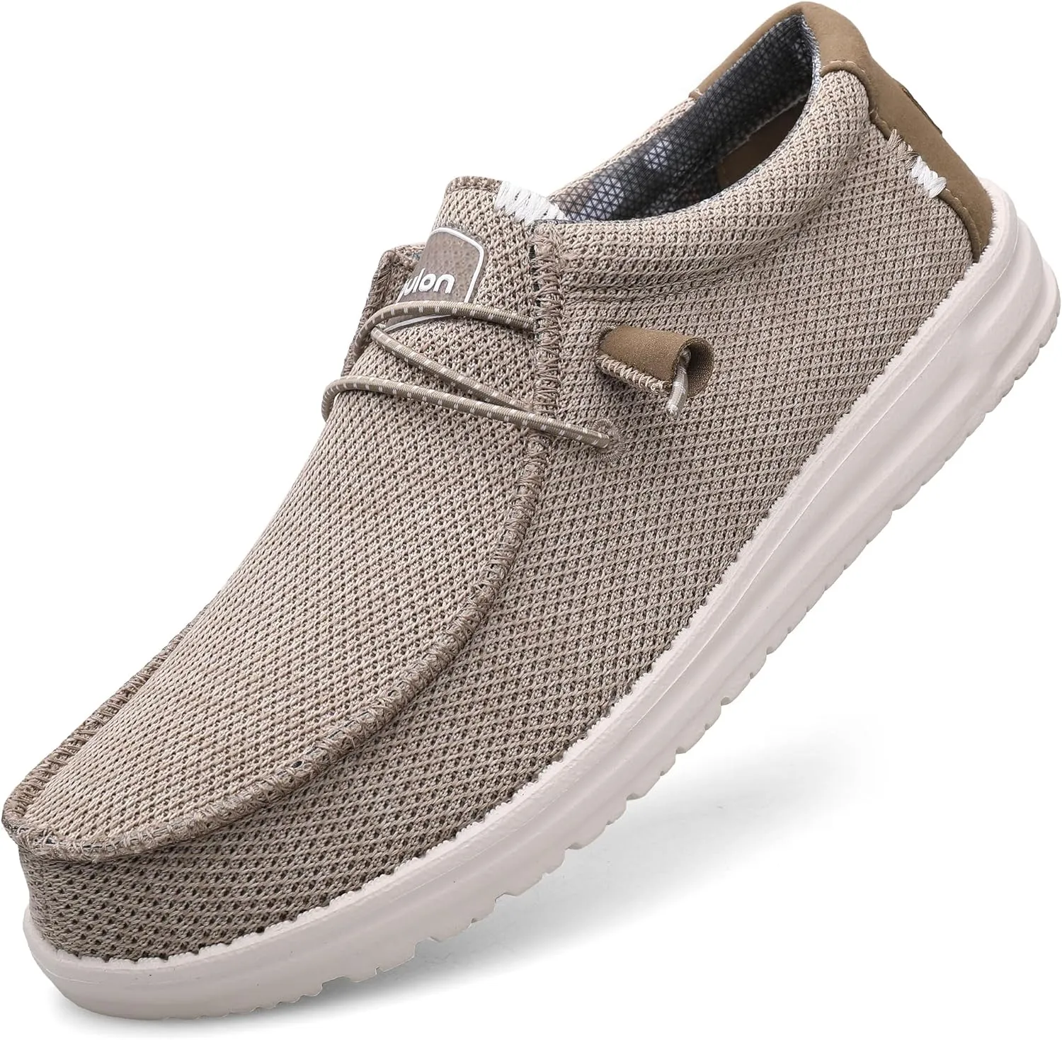 Men's Slip On Loafers Shoes Comfortable Casual Soft Sole Walking Shoes Light-Weight & Machine-Washable