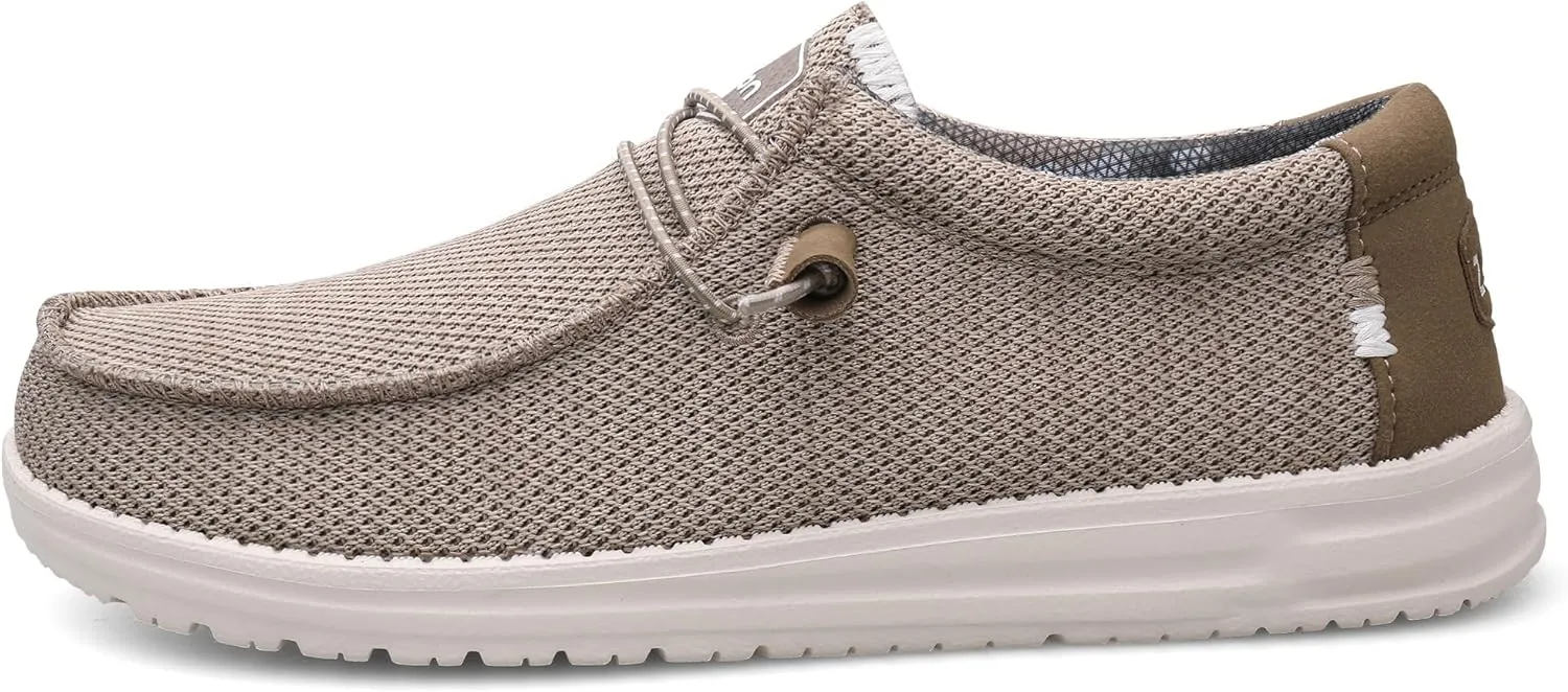 Men's Slip On Loafers Shoes Comfortable Casual Soft Sole Walking Shoes Light-Weight & Machine-Washable