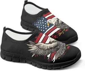 Men's Slip On Sneakers Comfy Slip On Running Shoes Men Walking Loafers Breathable
