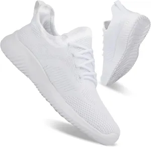 Mens Slip On Sneakers Non Slip Work Shoes Lightweight Mesh for Casual Tennis Running Walking Shoes