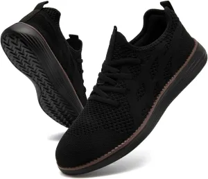 Mens Slip On Sneakers Walking Tennis Shoes Running Gym Athletic Workout Non Slip Fashion Casual Lightweight Breathable Soft Sole Mesh