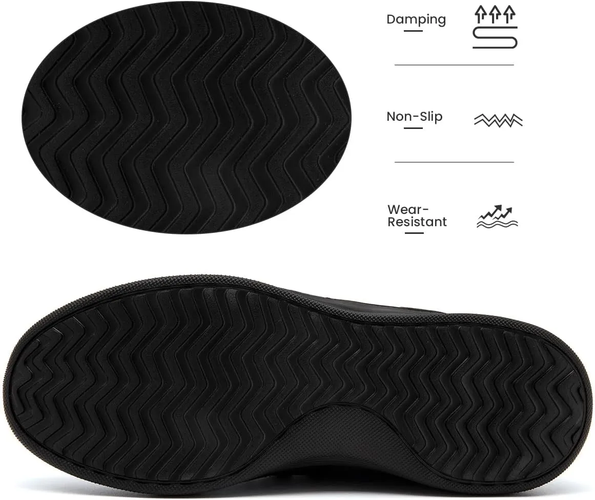 Mens Slip On Sneakers Walking Tennis Shoes Running Gym Athletic Workout Non Slip Fashion Casual Lightweight Breathable Soft Sole Mesh