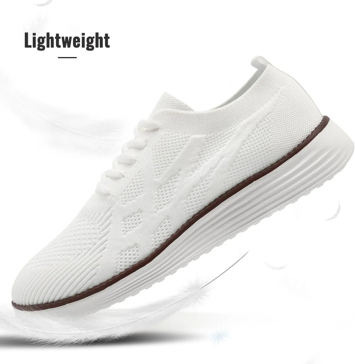 Mens Slip On Sneakers Walking Tennis Shoes Running Gym Athletic Workout Non Slip Fashion Casual Lightweight Breathable Soft Sole Mesh