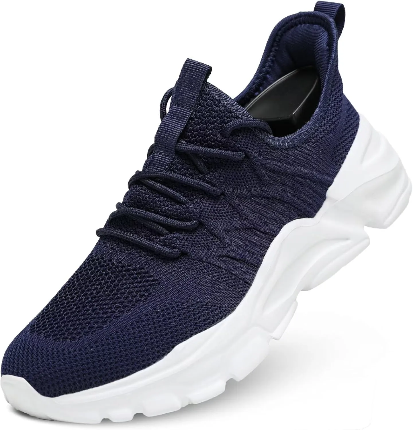 Mens Slip on Walking Shoes Non Slip Breathable Lightweight Sneakers Athletic Tennis Running Shoes for Gym Travel Jogging