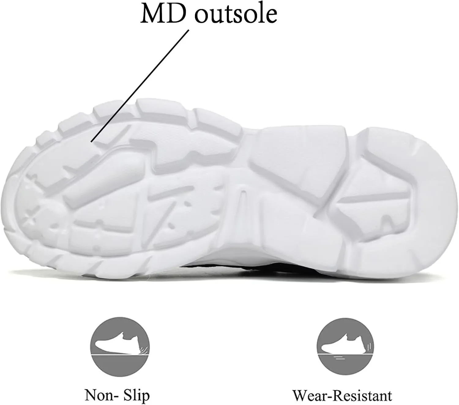Mens Slip on Walking Shoes Non Slip Breathable Lightweight Sneakers Athletic Tennis Running Shoes for Gym Travel Jogging