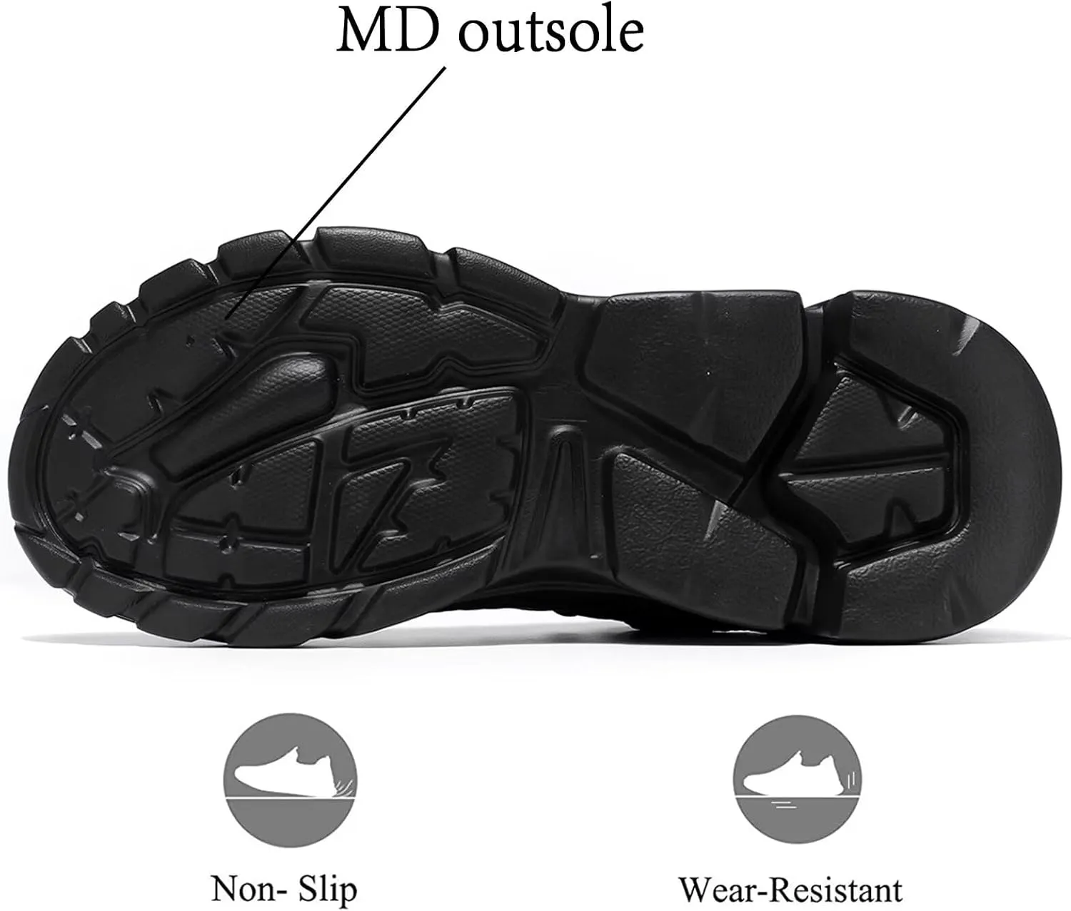Mens Slip on Walking Shoes Non Slip Breathable Lightweight Sneakers Athletic Tennis Running Shoes for Gym Travel Jogging