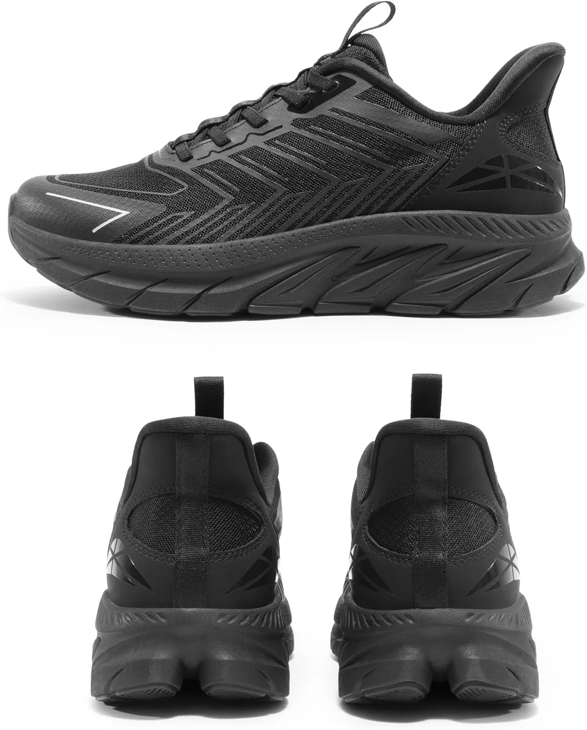 Men's Slip On Walking Shoes Running Comfortable Tennis Breathable Non Slip Athletic Gym Workout Cross Training Fashion Sneakers
