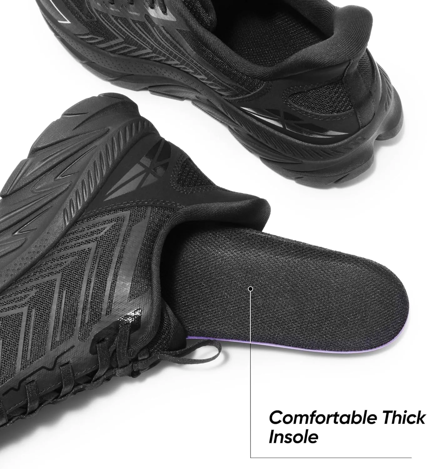 Men's Slip On Walking Shoes Running Comfortable Tennis Breathable Non Slip Athletic Gym Workout Cross Training Fashion Sneakers