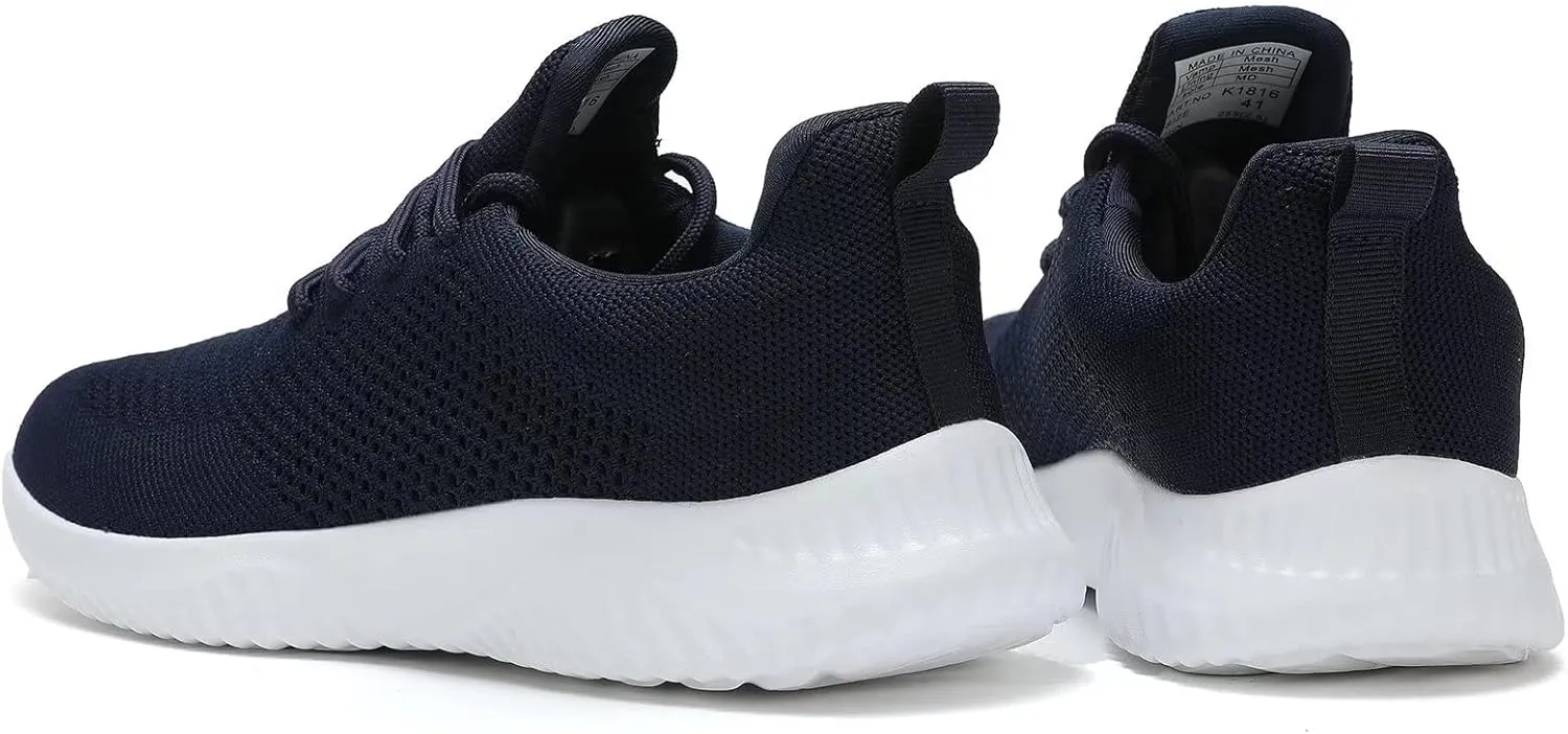 Men's Slip on Walking Shoes Ultra Light Breathable Non Slip Running Shoes Casual Fashion Sneakers Mesh Workout Sports